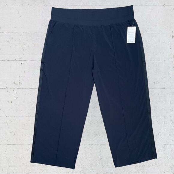 NWT Athleta Nolita Wide Leg Pant Navy Blue Size 26 - Picture 5 of 13
